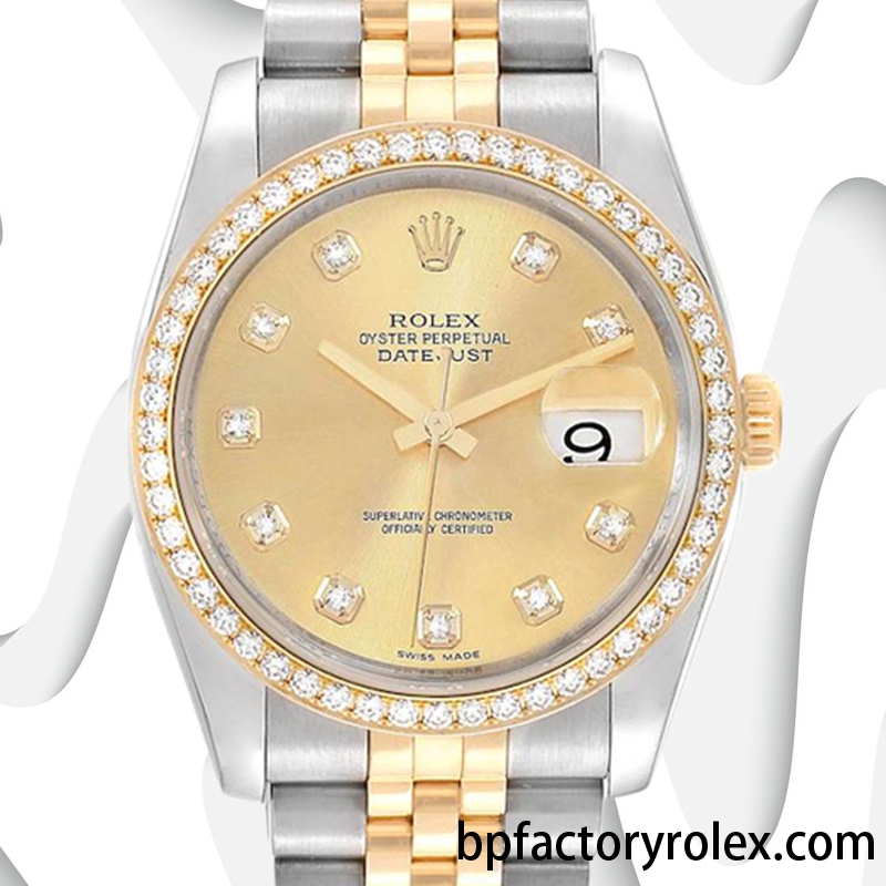 Fake diamond 2024 rolex cheap