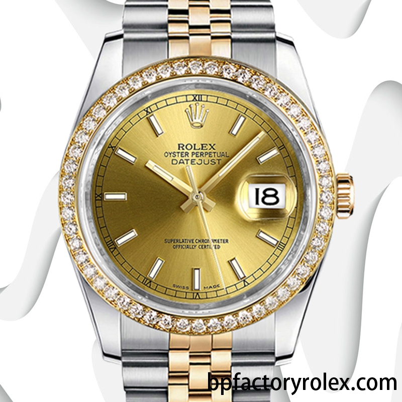 Fake diamond discount rolex for sale